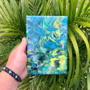Acrylic Pour Painting- “Beauty”