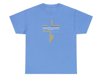 Custom Romans 1:16 Unisex Heavy Cotton Tee