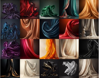 Silk Digital Backdrop Overlays,Creative Digital Backgrounds for Photoshop, Maternity Digital Backdrop Overlays, Digital Backdrops