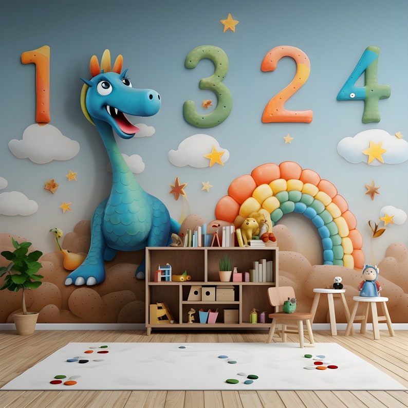 Kids Portrait Backdrop Colorful and Fun Photography Background for ...