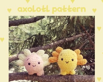 Crochet PATTERN | Axolotl Pattern