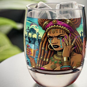 Obba Nani &quot;CHEERS TO&quot; Whiskey Style Drinking Glass! Gift for Devotee or Godparent!