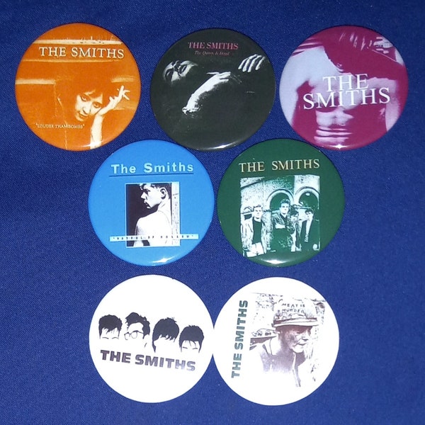 The Smiths 1 1/2" Pinback Buttons (custom made)