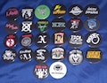 US Punk Bands 1 1/2" Pinback Buttons (custom made)