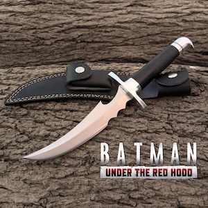 Unter der roten Haube | Anime Replika Messer | Handgemachte Replik eines Messers von Red Hood | Geschenk für Anime Fans Geburtstagsgeschenk für Ihn