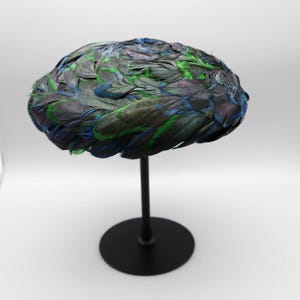 Tilt Fascinator Blue - Etsy