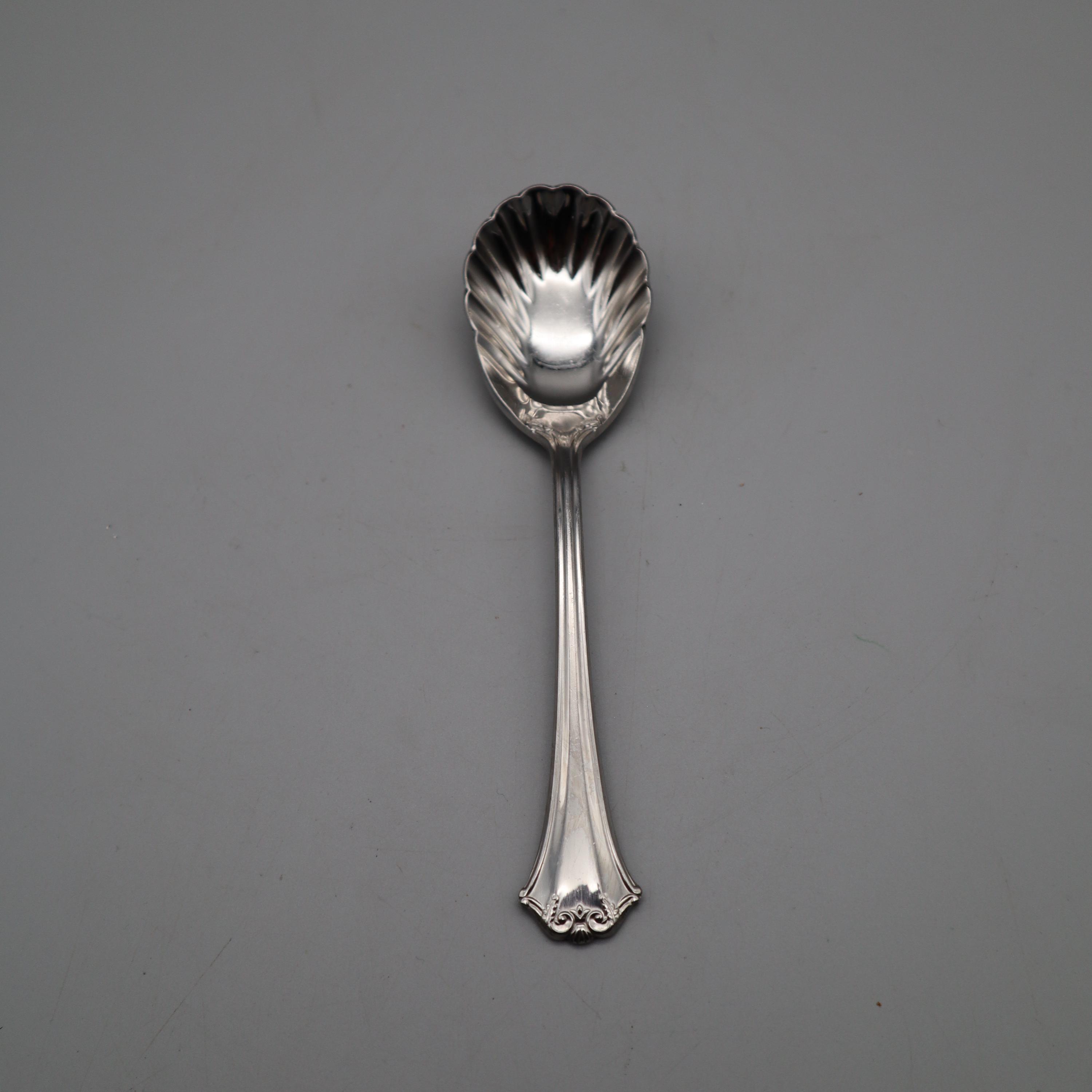 【リード＆バートン】純銀 スターリング／ティースプーン「レ・サンク／深彫り」３本 Reed Barton Stainless Japan - Etsy