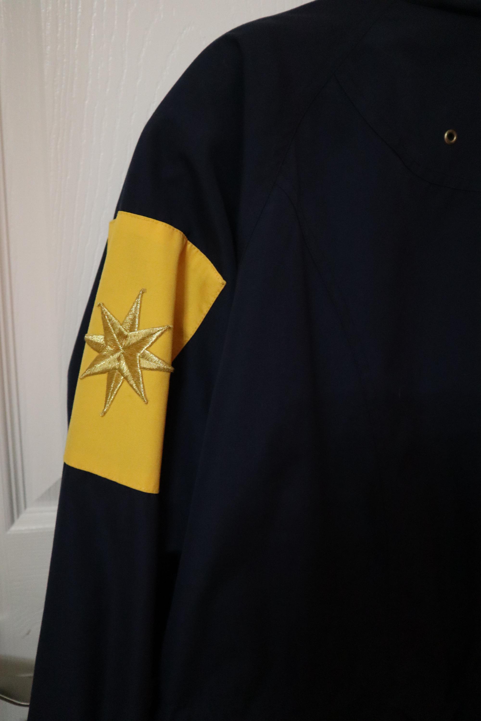 Vtg Mulberry Street Coat Jacket Windbreaker Size M 100% Cotton