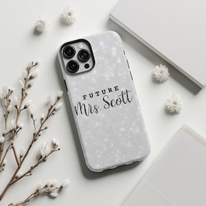 Future Mrs. Phone Case, Bridal Shower Gift, Personalized Wedding Accessory, Bride To Be Design, iphone 15 14 13 12 11 pro max 8 plus x