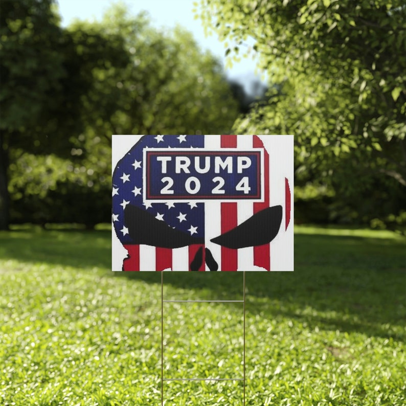 Trump 2024 Yard Sign Etsy