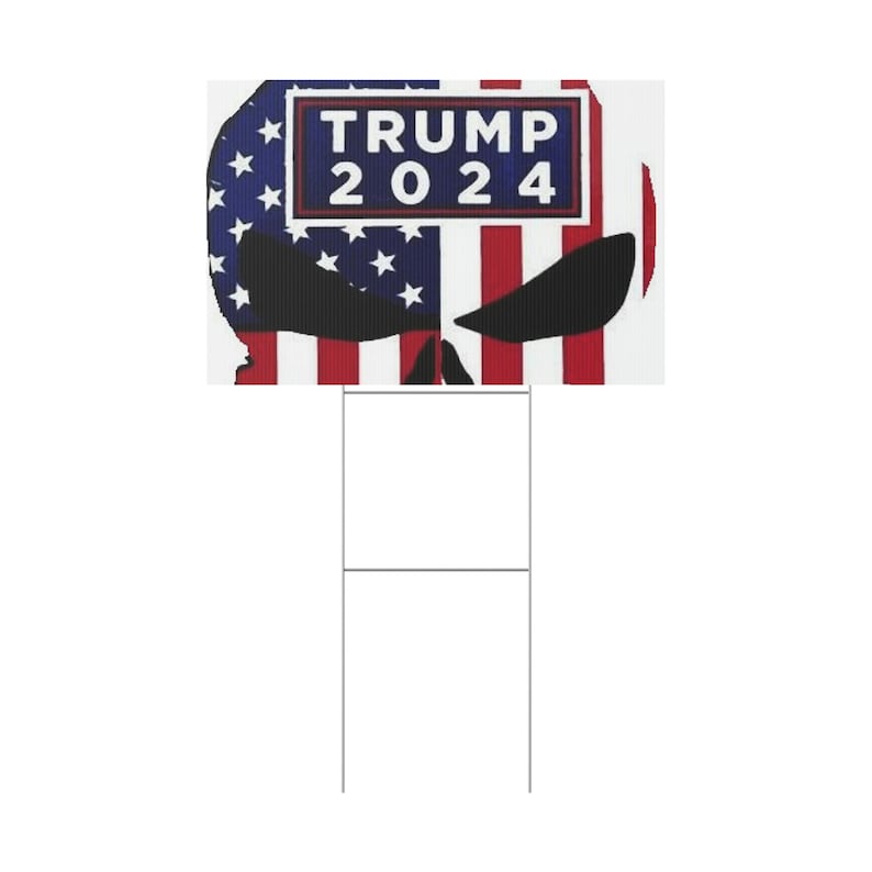 Trump 2024 Yard Sign Etsy