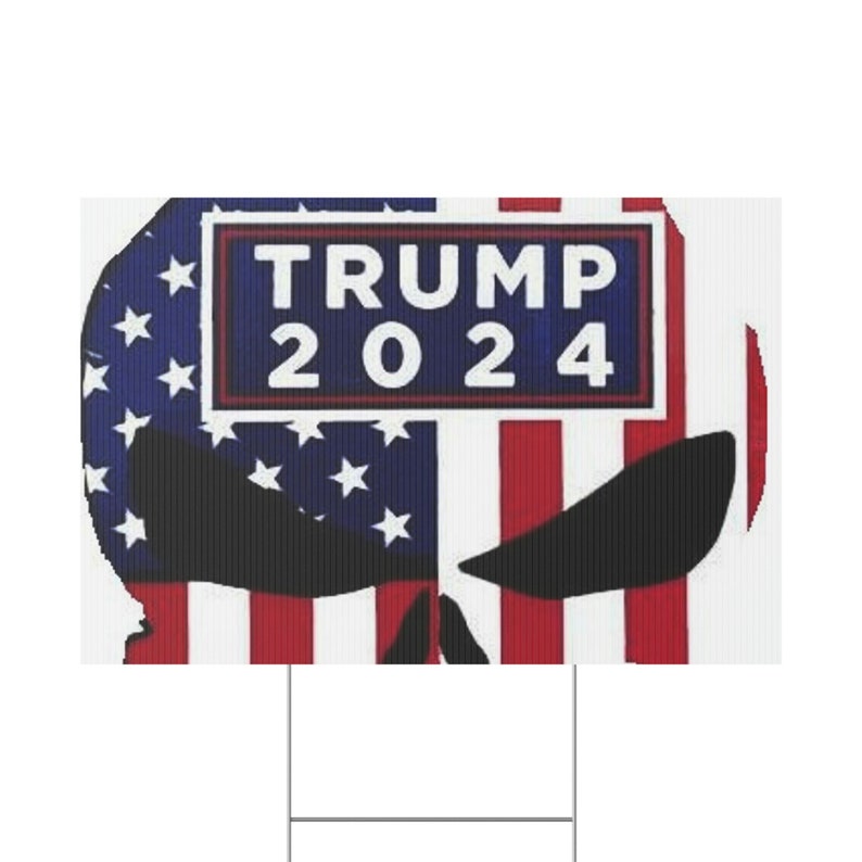 Trump 2024 Yard Sign Etsy