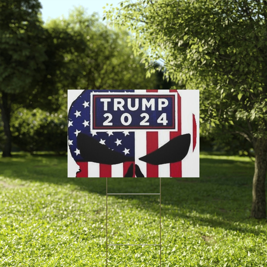 Trump 2024 Yard Sign Etsy