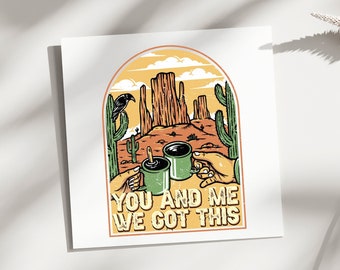 Adventure Partner Card: Anniversary, Valentine's Day, Birthday (PDF)