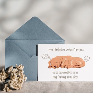 Afdrukbare verjaardagskaart Grappige verjaardagskaart voor hondenliefhebbers verjaardagskaart Afdrukbare grappige verjaardagskaart Hond scheten instant download PDF