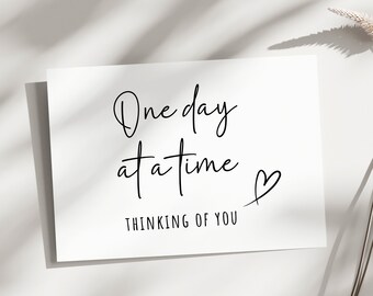 Printable sympathy card, thinking of you, encouragement card, condolences card, thinking of you friend, stay strong, sorry for your loss