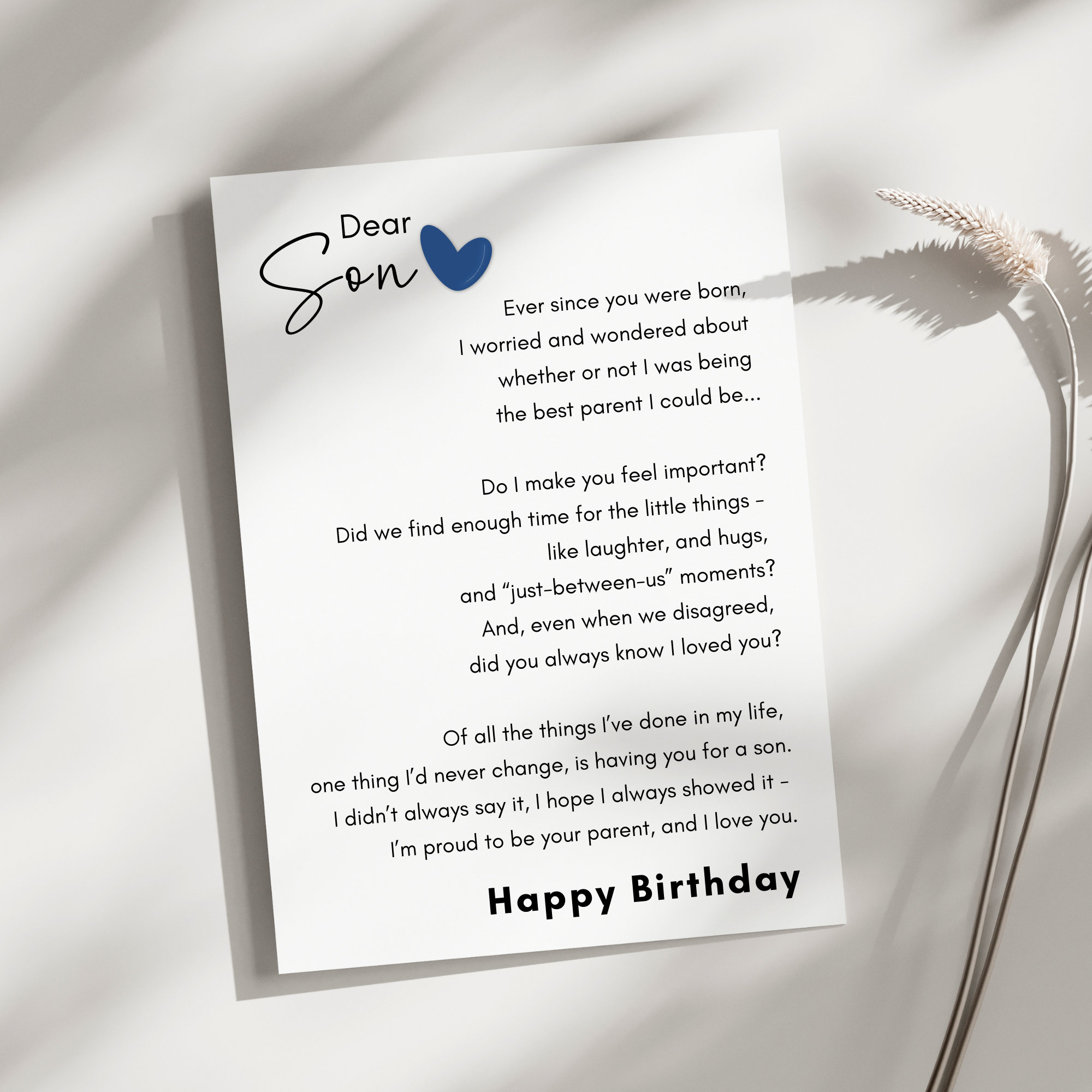 Son Birthday Card, Printable Birthday Card for Son, Touching Birthday Card, Son Birthday Gift, From Parent, Birthday Card for Son, Card Son - Etsy son-birthday-card-printable-birthday-card-for-son-touching-birthday-card-son-birthday-gift-from-parent-birthday-card-for-son-card-son-etsy
