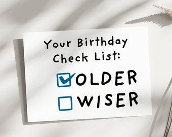 Printable Birthday Card for Grandpa, Funny Birthday Card for Dad ...