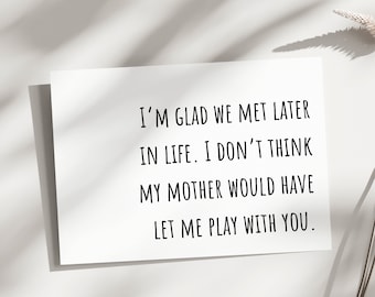 Printable best friend card, Just because card, Bestie birthday, Best friend birthday card, card for best friend, thanks for being my person