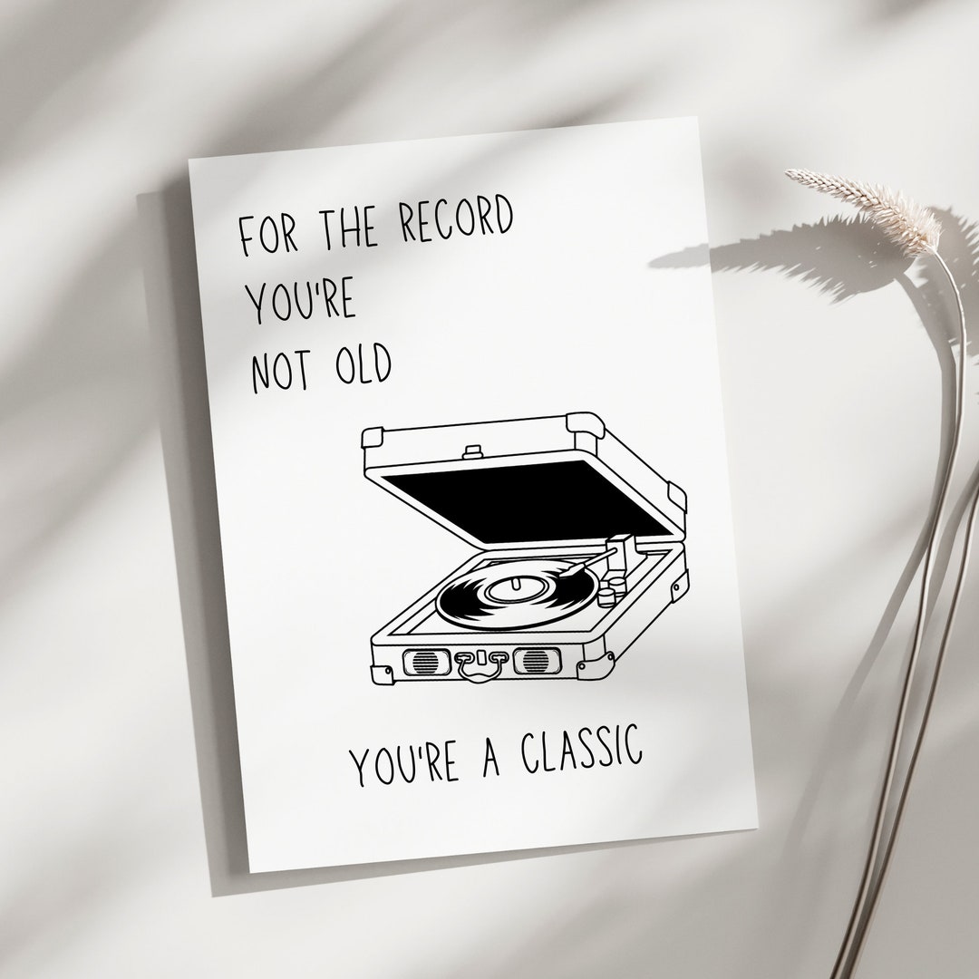 Printable Birthday Card Funny Birthday Card for Grandpa or Dad Birthday ...