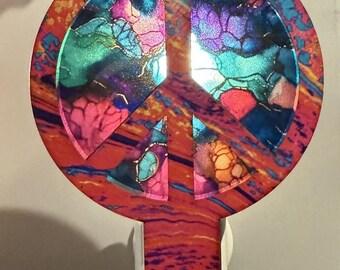 Peace Symbol Night light
