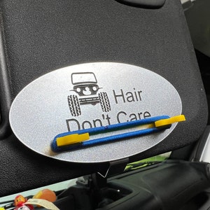 Elastische haarelastiekjeshouder voor je zonneklep - offroad