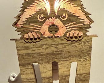 Mischievous Raccoon "Trash Panda" Nightlight