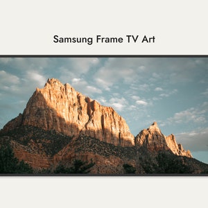 Zion National Park Frame TV Digital Download Wallpaper Art