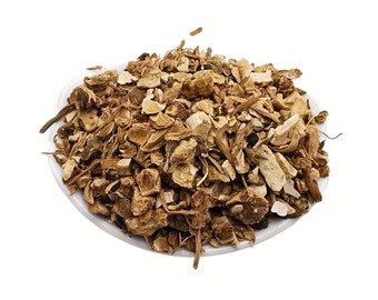 ORRIS ROOT | Cut & Shifted Herbs, Herbal Tea, Dried Herbs, Tincture, Incense, Gin, Spiritual, Witchcraft, Metaphysical