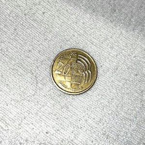 20 Moroccan cents 2002, for your collection.