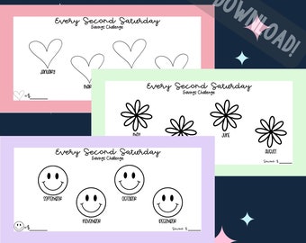 Every Second Saturday Savings Challenge