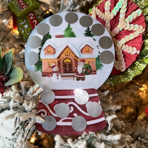 Snow Globe Scratch Off Savings Challenge - Save 105