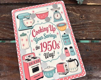 Cooking Up Savings 1950s Way! Scratch Off Savings Challenge