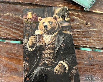 Distinguished Victorian Bear Customizable Dashboard