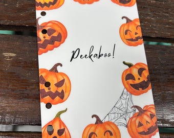 Peekaboo Pumpkins Customizable Dashboard