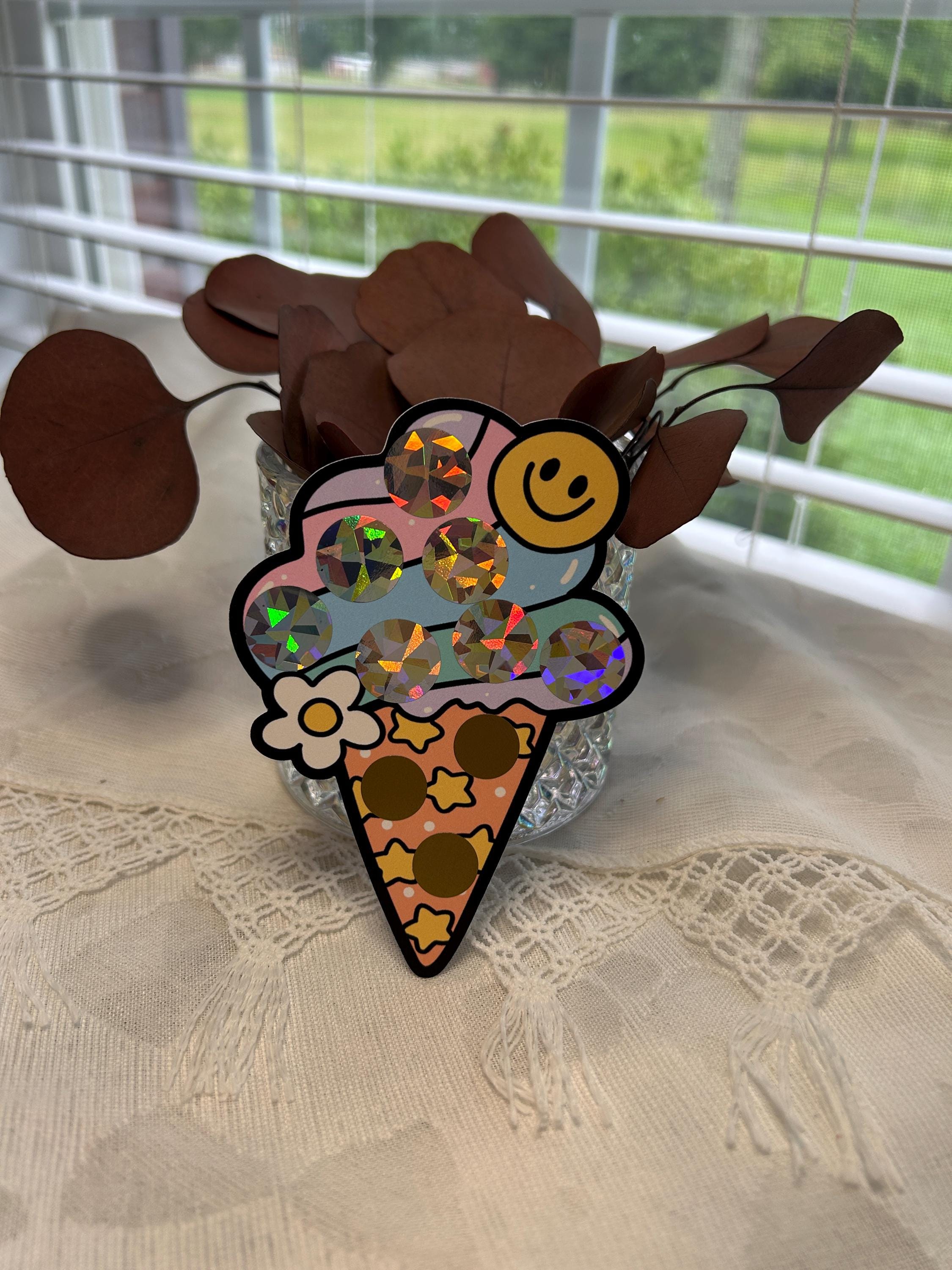 Ice Cream Scratch Off Savings Challenge
