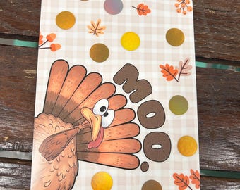 Moo Turkey Scratch Off Savings Challenge