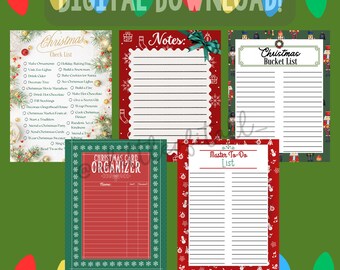 Kerstplanner A5
