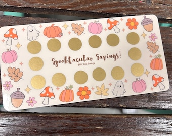 Spooktacular Savings Scratch-off Savings Challenge