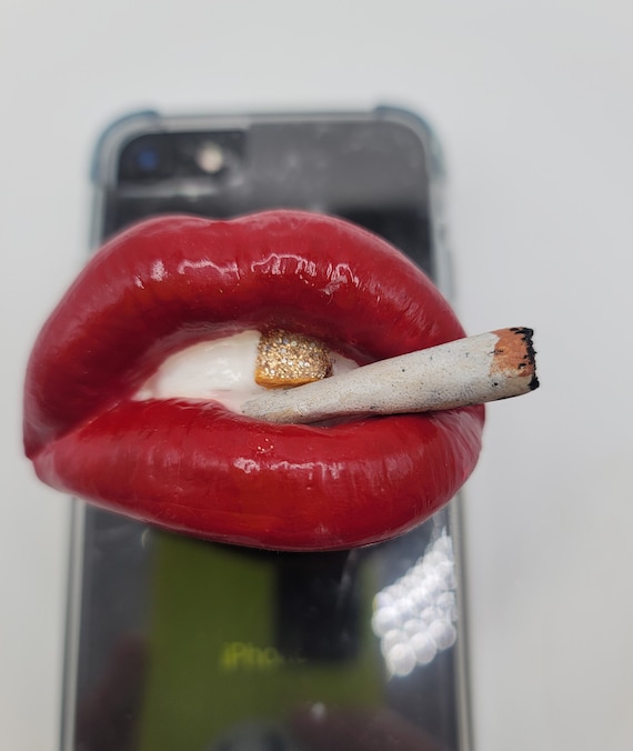 cigarette grip Smoking Phone Grip