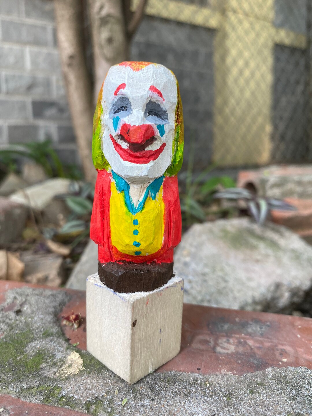 Handcarved Wooden Statues Wooden Statues Carved With Etsy