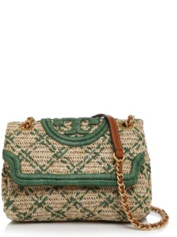 Tory burch straw bag Gem