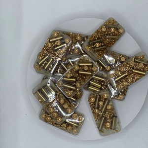 22LR Dominoes Set wit Suede Bag!