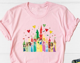 Disney Princess Castle Shirt, Disney Girl Shirt, Disney Castle Shirt, Disney Girl Trip Shirt, Cinderella Shirt, Snow White Shirt