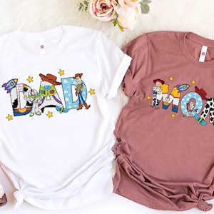 Toy Story Family Shirt, Disney Family Shirts, Disney Woody, Disney Jessie, Custom Disney Tee, Disney Dad and Mom Tee, Disney Couple Shirts