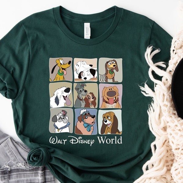 Disney Dogs Shirt, Disney Cats Shirt, Dog Lover Shirt, Custom Disney Shirt, Disney Characters Shirt, Mickey Head Shirt, Disney Family Shirt