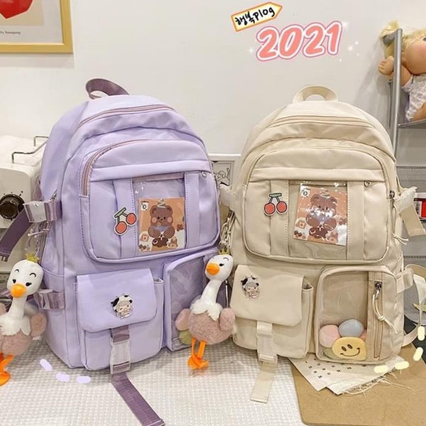 Cute Backpack - Etsy