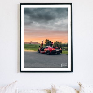 The Butterfly Effect - Lamborghini Murcielago Art Piece