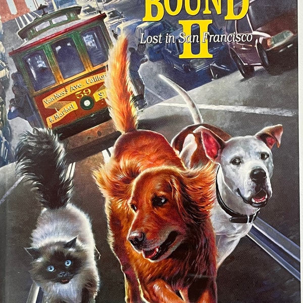 Walt Disney Homeward Bound II Lost in San Francisco (VHS 1996)