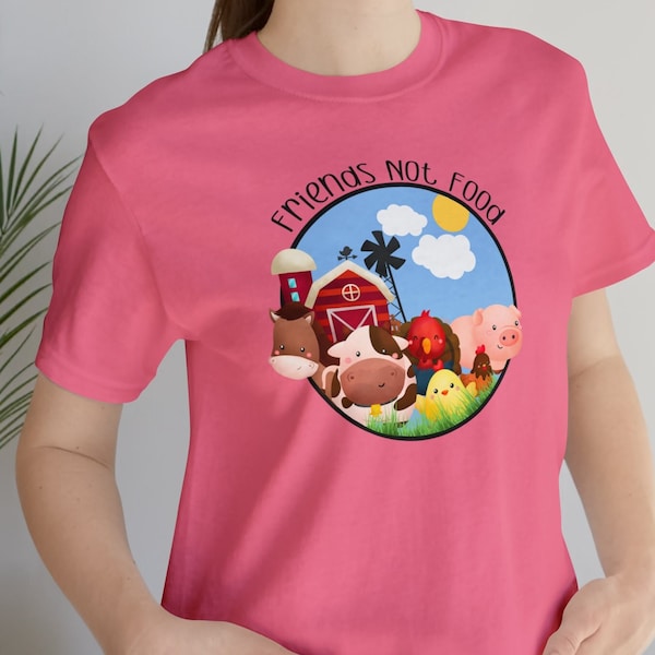 Cute Vegan T-Shirt, Vegetarian T-Shirt, Plant Based Tshirt, Herbivore T-Shirt, Gift For Vegan, Gift for Vegetarian, Vegan Apparel, Animals T